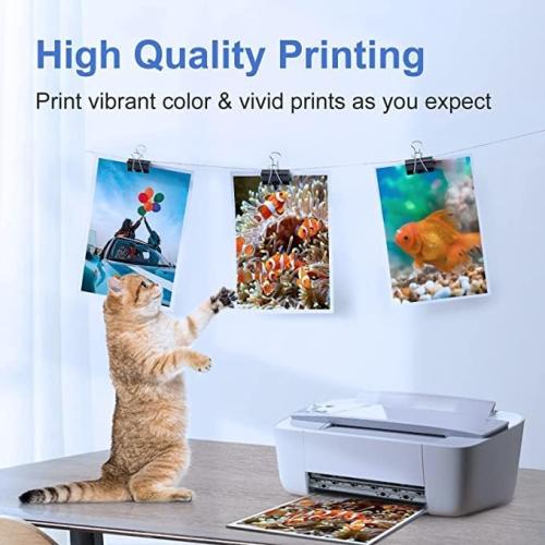 67XL Black Ink Cartridge for HP Ink 67 Replacement HP 67 Black Ink Cartridge HP67 HP67XL Envy 6055e 6000 6455e 6400 6458e DeskJet 2755e 2700 2700e 2752e 2734e 4155e 4100e Printer Ink HP 67 XL