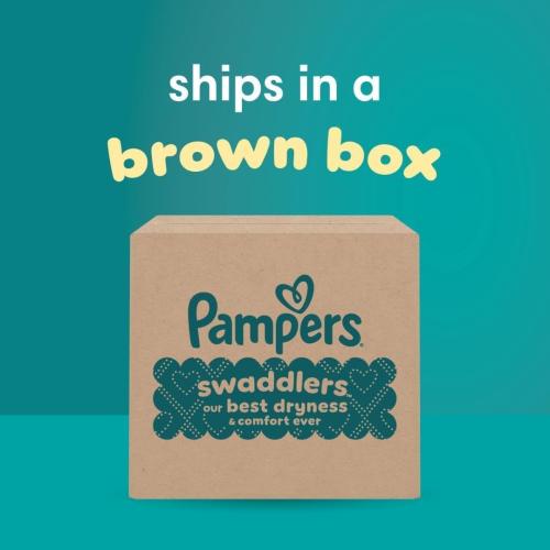 Pampers Swaddlers Diapers, Size 1 (8-14 lbs), 198 Count, Hypoallergenic, Absorbent, Keeps Baby Dry and Comfortable, Skin Safe Disposable Newborn Baby Diaper