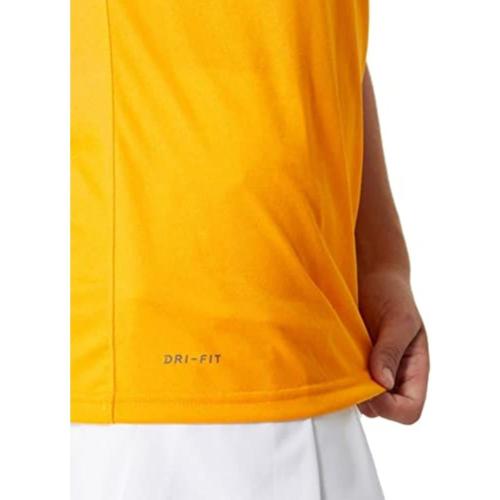Size Large Gold Nike Legend Women's Short Sleeve Shirt, Gold, Large