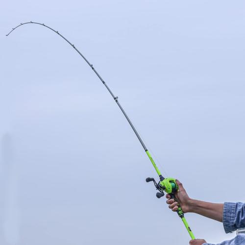 Sougayilang Baitcast & Spinning Reel and Fishing Rod Combo, IM7 Graphite 2Pc Blank Rods,EVA Handle & “S” Style Hook Keeper