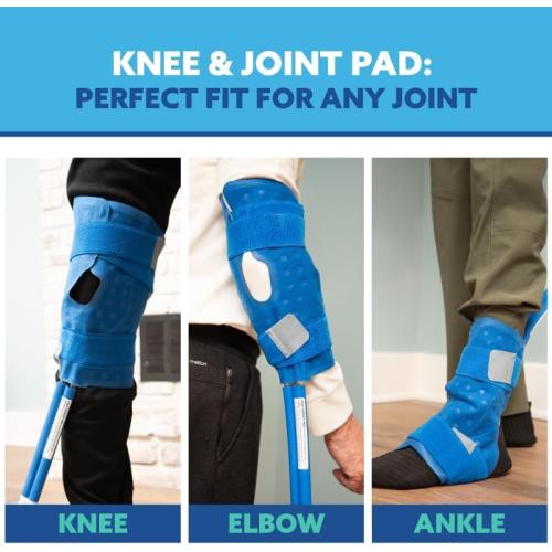 Polar Active Ice 3.0 | 9 QT Cold Therapy Ice Machine | Programmable Timer | Knee & Joint Pad | Cryotherapy Pain Relief System | Ace Bandage Style Compression