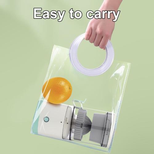 Electric Juicer Rechargeable,Portable Kitchen Gadget for making Orange Juice,Squeezing Oranges,Lemons,Kiwi Fruit,Grapefruits,and Citrus Juices.Comes with USB charging and a Cleaning Brush(Green)