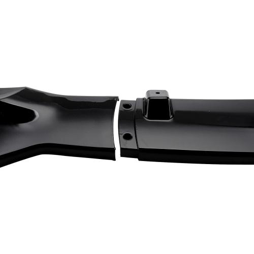 MotorFansClub 3pcs Front Bumper Lip Fit for Ford Fusion Mondeo 2017-2019 | Glossy Black, Front Splitter Spoiler Protection Trim