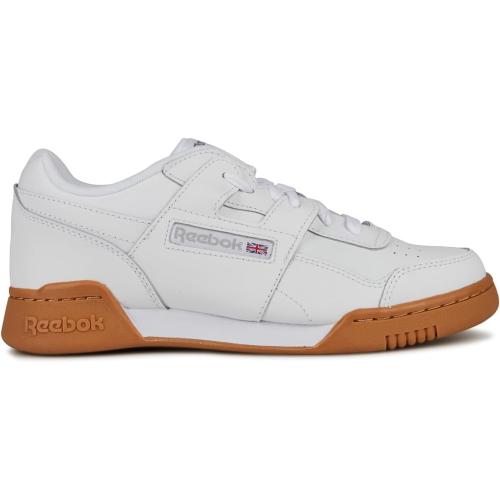Size 8.5, White, Reebok Mixed Workout Plus Fitness Shoes