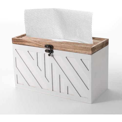 Premium Tabletop/Countertop Modern Farmhouse Style Paper Towel Dispenser - Compatible with Trifold/Multifold Paper Towels
