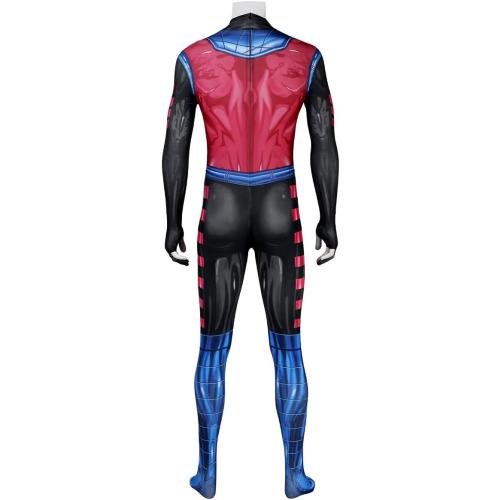 One size Mens Remy Etienne LeBeau Costume mens Gambit Bodysuit Halloween Mens Remy Costume Jumpsuit