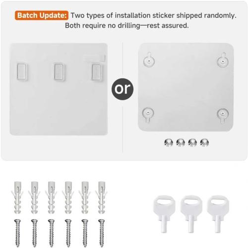 Shampoo and Conditioner Dispenser,Shower Dispenser 3 Chamber No Drill Wall-Mounted Shampoo Dispenser for Shower Wall Mounted Body Wash Dispenser for Bathroom Hotel Kitchen Large Capacity,Silver1