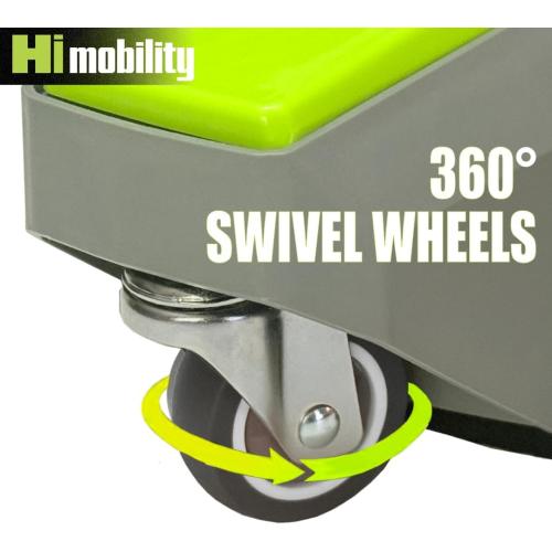 Hiclean 15 Pressure Washer Surface Cleaner with Wheels 3400 PSI Max, Surface Cleaner for Power Washer Attachment for Concrete, Patio, Sidewalk, and Driveways