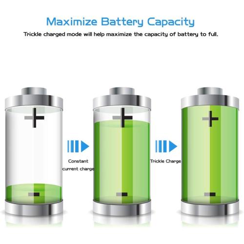 Rechargeable AAA Batteries with Charger, Advanced Individual Cell Battery Charger, High Capacity Low Self Discharge Ni-MH Triple A Batteries -Qty8