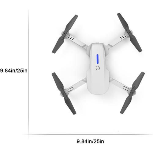 Drones with Camera for Adults 4k - Gesture Photography/Video Recording, Spare Fan Blades & Storage Bag, 110° Wide-Angle Lens, Altitude Hold Headless Mode, Speed Adjustment