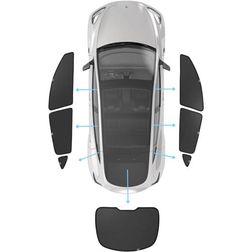 JOWUA Side Rear Lift Gate Window Sunshade Compatible for Tesla Model Y 2021-2024