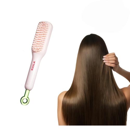 Self-Cleaning Hairbrush - Anti-Static Massage Comb with Retractable Bristles - Ergonomic Handle Hair Comb -Upgraded soft comb teeth are suitable for all types of hair and wigs