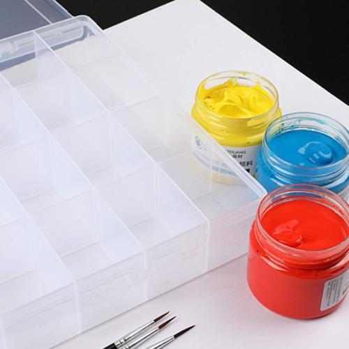 Artist Paint Saver Box Painting Storage Tray With Lid For Watercolor Acrylic Gouache Oil Paint Art Supplies