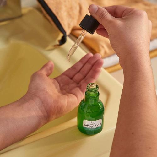 The Body Shop Drops of Youth, Made with Edelweiss Youth Concentrate, For Fresher Looking Skin, 1 Fl Oz