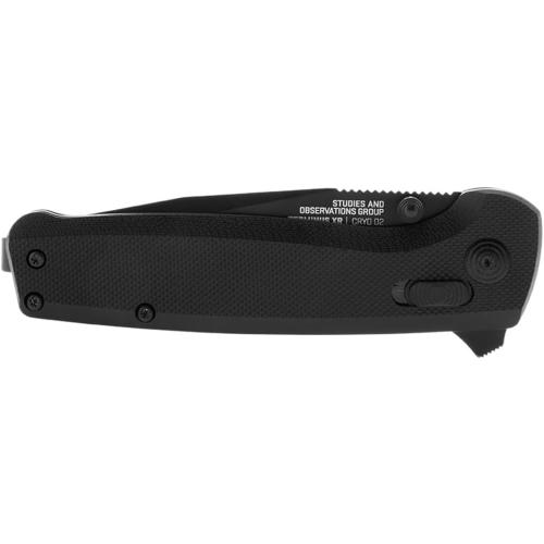 SOG Terminus XR G10 Daily Carry Rugged EDC Ambidextrous Pocket Folding Knives | G10 Handle | Wear-Resistant D2 Steel Blade