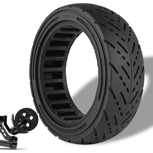 8.5x2.5 Inch Solid Scooter Tire Replacement for Dualtron Mini & Speedway Leger/Pro Electric Scooter Front/Rear Wheel, 8.5 x3 8 1/2 x2.5 Highway solid tire, Anti-slip & Explosion-proof