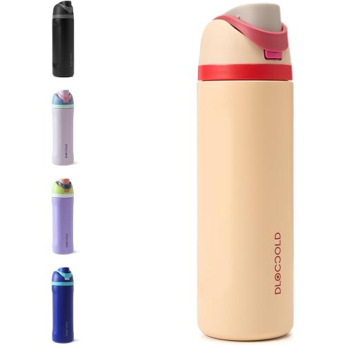 DLOCCOLD 24 oz Insulated Stainless Steel Water Bottle