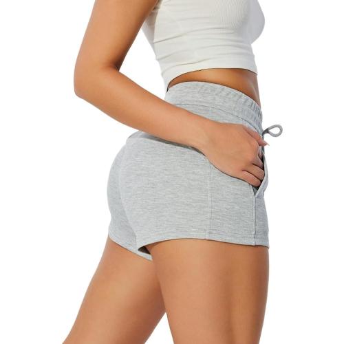 NIMENJOJA Womens Athletic Gym Shorts Comfy Sweat Shorts for Workout Casual Lounge with Pockets