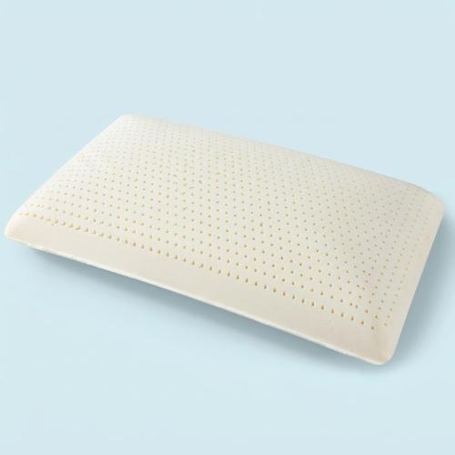 Talalay 100% Natural Latex Pillow, Premium Bed Pillow for Sleeping with Removable Cotton Cover, Helps Relieve Pressure, Breathable, Best Gift with Perfect Package (Standard (Mid Loft))