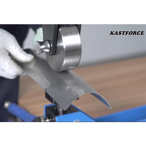Blue KF5018 Professional Benchtop English Wheel 12 305mm Throat Dept Form up to 16 Ga 1.5mm Mild Steel 5 Dies with HRC35