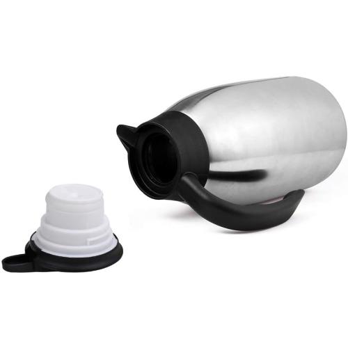 68oz Coffee Carafe Airpot Insulated Coffee Urn Stainless Steel Vacuum Thermal Pot Flask for Coffee, Hot Water, Tea, Hot Beverage - Keep 12 Hours Hot, 24 Hours Cold