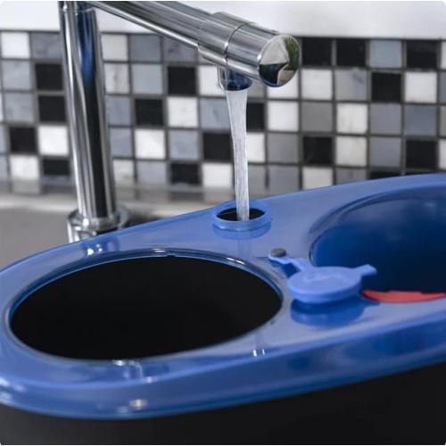 EasyWring RinseClean Spin Mop and Bucket System, Hands-Free System