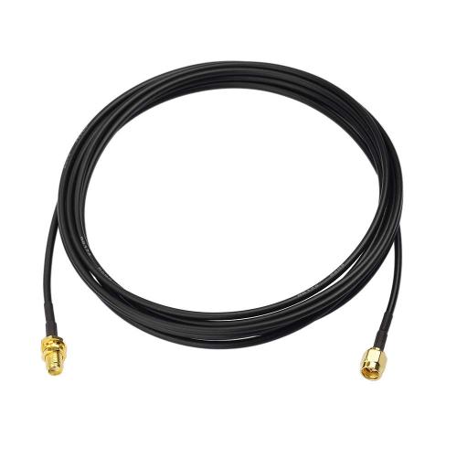 BINGFU SMA Male to SMA Female Bulkhead Mount RG174 Antenna Extension Cable 3m 10 feet () Compatible with 4G LTE Router Gateway Modem Mobile Cellular Receiver