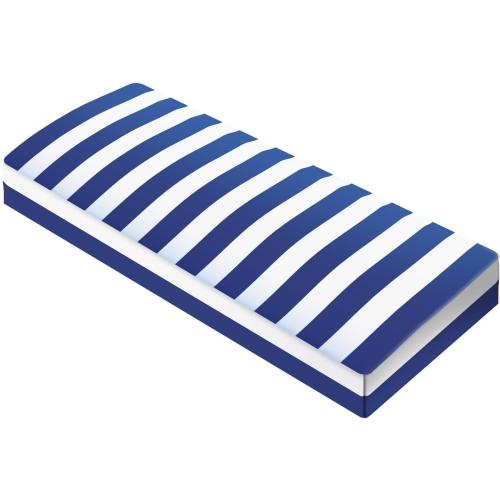 PNP FKJP Outdoor Bench Cushion 48 x 18 x 3, Waterproof Patio Furniture Cushions,Outdoor Porch Swing Cushion (Blue White)