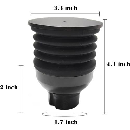 HOMEE Single Dose Hopper with Silicone Bellow and Aluminum Lid