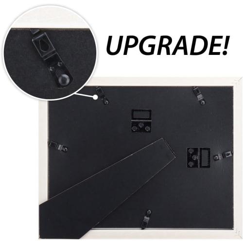 Memory Island 8.5x11 Diploma Document Frames,Real Glass Fronts, 4 Pack Silver Certificate Frames for Wall Or Tabletop Display,Diploma Frames For Degree Award