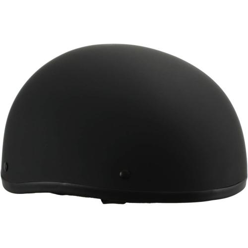 Milwaukee Performance Helmets Americas Smallest DOT Helmet Matte Black