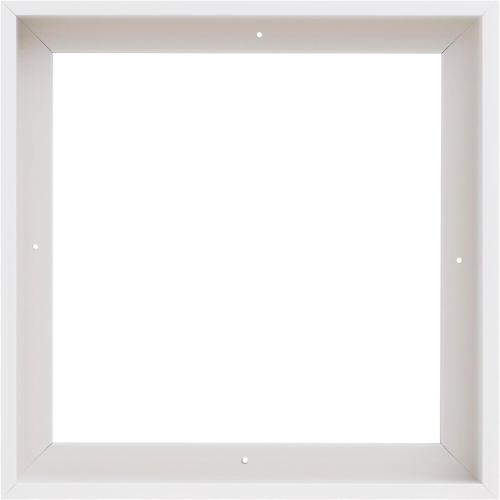 Pixy Canvas Floater Frame 24x24 for 1-1/4 (1.25) inch Deep Canvas Paintings/Canvas Prints/Wood Canvas Panels/Wall Art/Wall Decor/Home Decor/Artwork (White, 24 x 24 inch, Square)