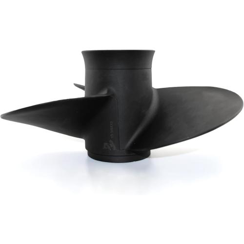 CAPTAIN Boat Propeller fit Johnson Evinrude 40-140 HP Engines, 13 Spline Tooth Outboard Prop, RH, Aluminum, OEM Propellers for 50 60 E-TEC 65 70 75 85 88 90 100 110 112 115 120 125 135 HP