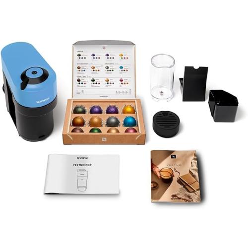 Nespresso Vertuo Pop Pacific Blue 220V Coffee Maker