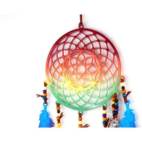 Large Dream Catcher Resin Mold, Silicone Dreamcatcher Feather Epoxy Mold for Wall Hanging Pendant Key Chain Kit House Window Living Room Decoration (Dreamcatcher)