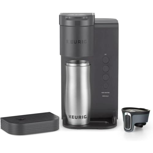 Keurig K-Express Essentials Matte Gray Single-Serve K-Cup Pod Coffee Maker
