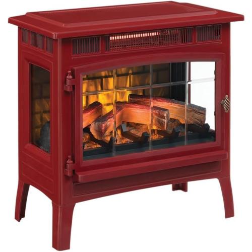 duraflame Freestanding Electric Fireplace Stove Heater with 3D Flame Effect for 1,000 Sq. Ft. Cinnamon
