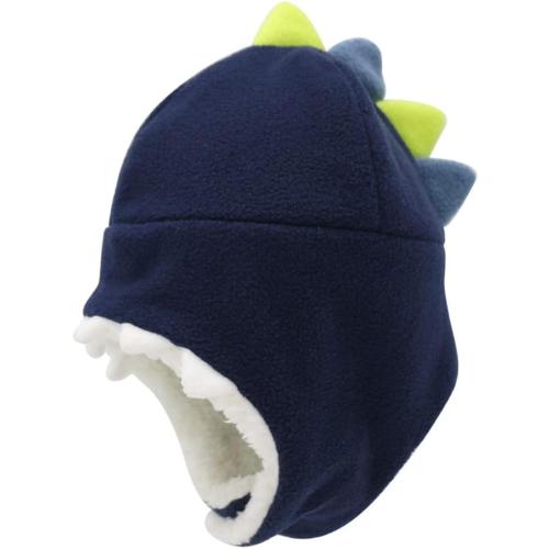Baby Boy Sherpa Hats and Mittens Set Toddler Gloves Warm Fleece Winter Hat Baby Girl