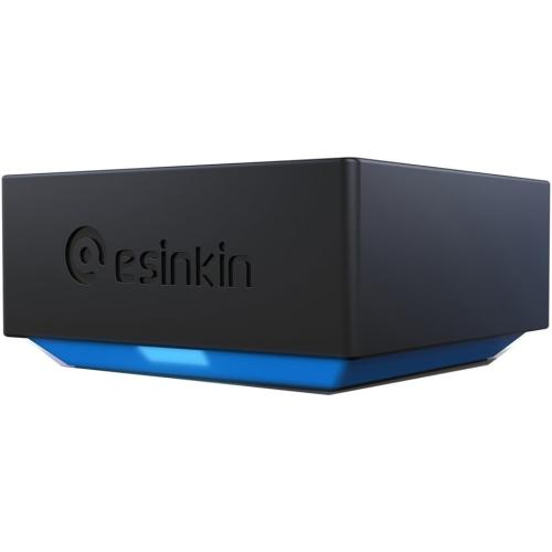 Esinkin Bluetooth Audio Adapter for Music Streaming Sound System | Wireless Audio Adapter Works with Smartphones and Tablets, Bluetooth Receiver for Home Stereo