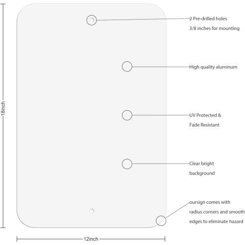 Blank Aluminum Signs 3 Pack, 18 x 12 Inches Sublimation Metal Sign Blank, Write-On Sign for Vinyl DTF Screenprint or Flatbed Printed Graphics, Rust Free Weather Resistant, Waterproof, Durable Ink, Easy to Mount Indoor or Outdoor Use *White
