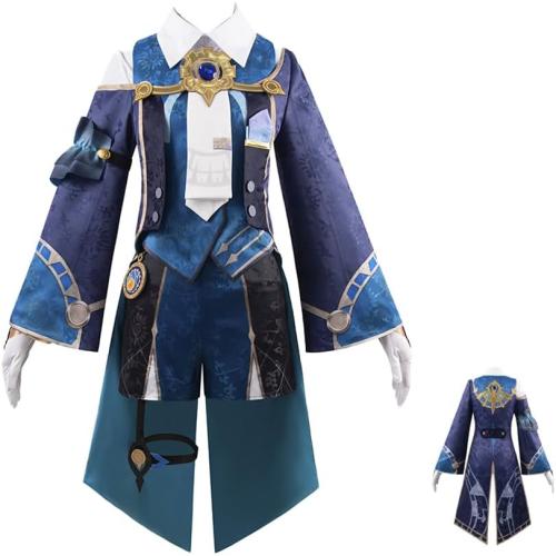 Large Misha Cosplay Costume, Honkai Star Rail Misha Full Carnival Uniform Sets for Halloween Party