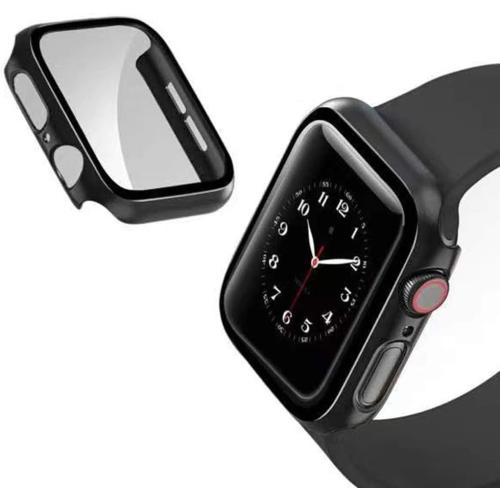 2 PACK ........Case for Apple Watch Series SE 6/5/4 ,[2 Pack] Hard PC Overall Protective Cover Built in Tempered Glass Screen Protector for iWatch Accessories (44MM)