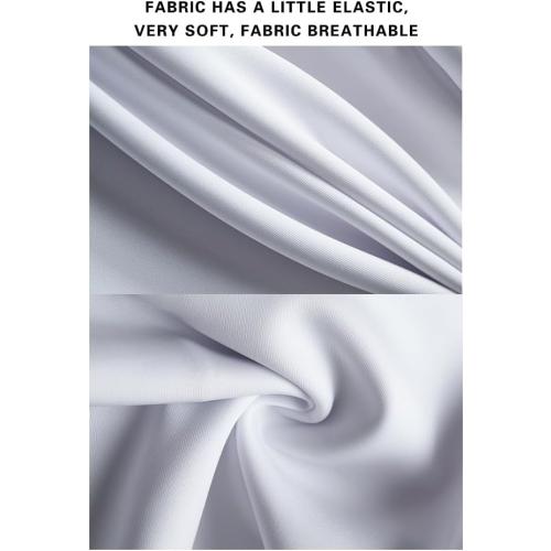 L Memoriesea Women's Basic Bodycon Ruffle Flared Short Sleeve Pencil Midi Dress