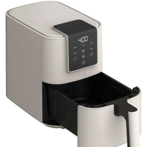 Bella PRO Touchscreen Air Fryer, 4-Quart, Slim Design, Oatmilk