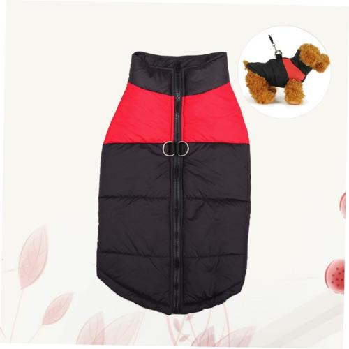 Dog Ski Vest for Winter Warm Padded Coat for Small and Large Dogs Cozy Winter Easy and Off for Cold Weather Activities