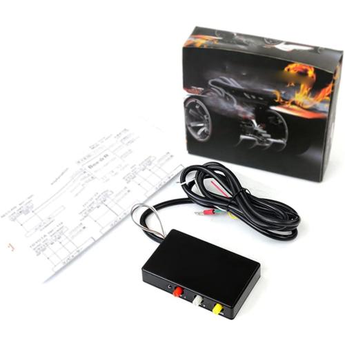 Flame Thrower Kit for Off-Road Exhaust Afterburner for Car Truck ATV Scooter with Engine Exhaust Ribbon Throwing Kit Motor Thrower Flamethrower for Truck Kit