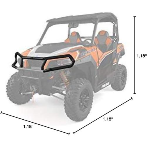 Polaris Front Sport Upper Bumper for GENERAL, for Upper Hood, Fascia and Headlight Protection - 2881525