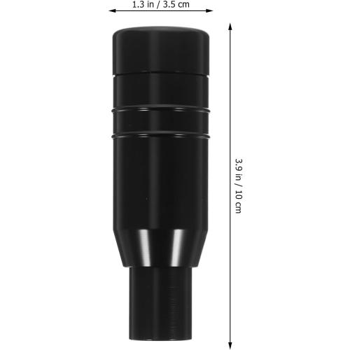 Gatuida Car Gear Shift Knob: Shifter Knobs, Aluminum Alloy Stick Automatic er Handle Heavy Weighted Fit Most Automatic Vehicle(Screw Color Random)