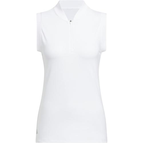 Size XL adidas Women's button Sleeveless Polo Shirt