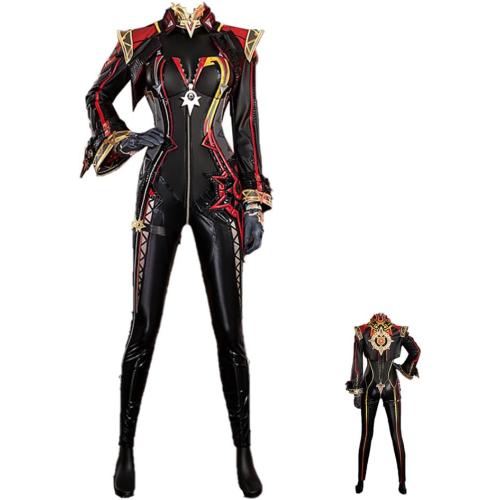 Size XS...Mavuika Cosplay Costume, Genshin Impact Women Game Jumpsuit Outfits for Halloween